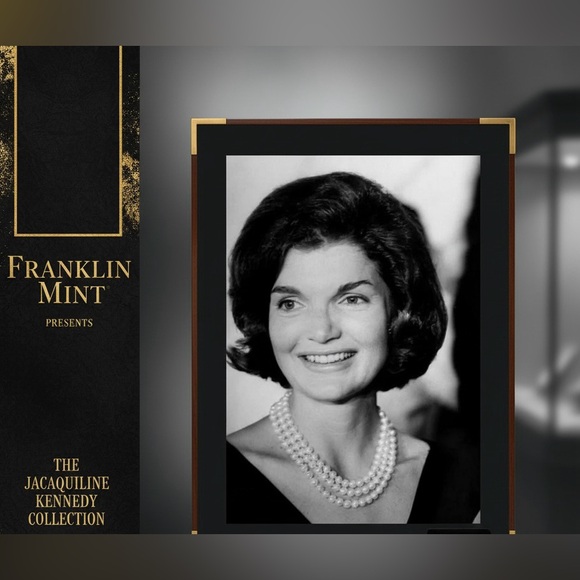 Franklin Mint Jewelry - Franklin Mint Jacqueline Kennedy Triple Strand Faux Replica Pearl Necklace